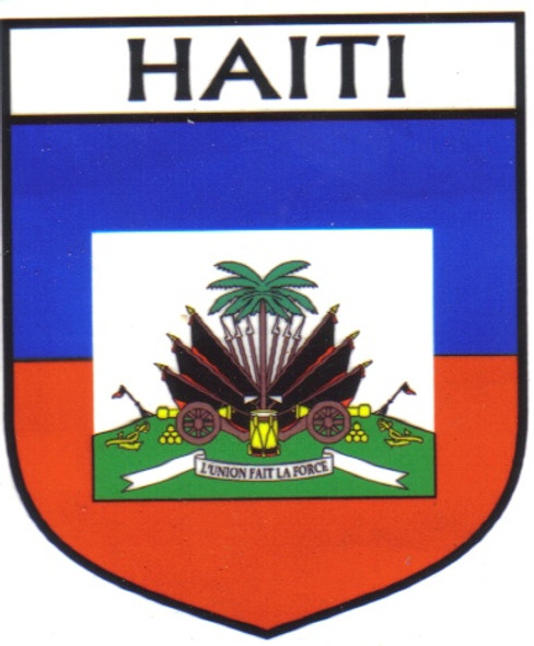 Haiti Flag Country Flag Haiti Decal Sticker