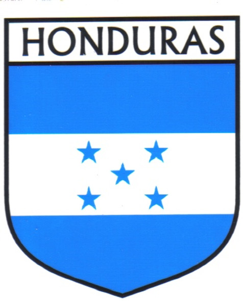 Honduras Flag Country Flag Honduras Decal Sticker