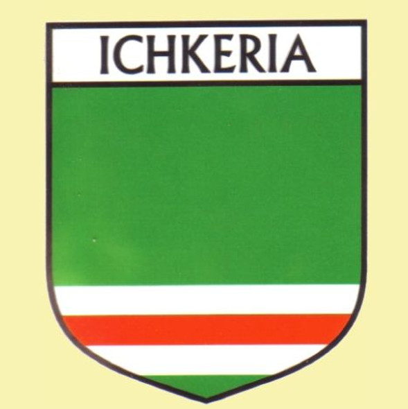 Ichkeria Flag Country Flag Ichkeria Decal Sticker