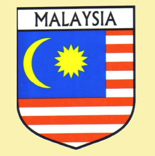 Malaysia Flag Country Flag Malaysia Decal Sticker