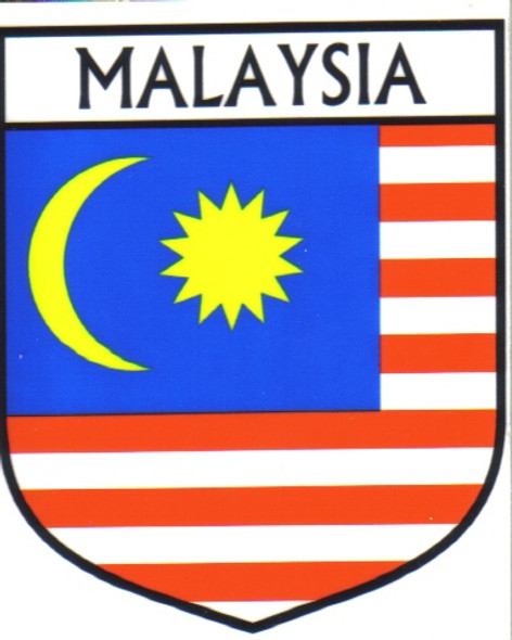 Malaysia Flag Country Flag Malaysia Decal Sticker