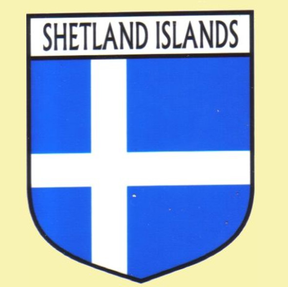 Shetland Islands Flag Country Flag Shetland Islands Decal Sticker