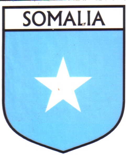 Somalia Flag Country Flag Somalia Decals Stickers Set of 3