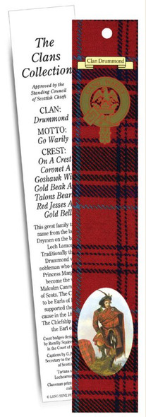 Drummond Clan Tartan Drummond History Bookmarks Pack of 10