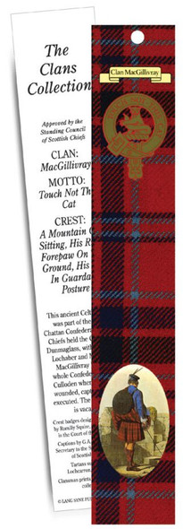 MacGillivray Clan Tartan MacGillivray History Bookmarks Set of 5