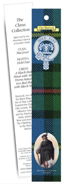 MacLeod Ancient Clan Tartan MacLeod Ancient History Bookmarks Pack of 10