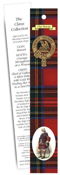 Stewart Clan Tartan Stewart History Bookmarks Pack of 10