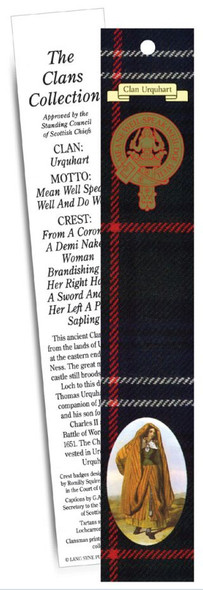 Urquhart Clan Tartan Urquhart History Bookmarks Pack of 10