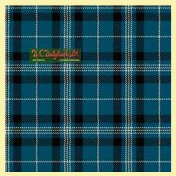 Angle Blue Ancient Double Width 11oz Lightweight Tartan Wool Fabric