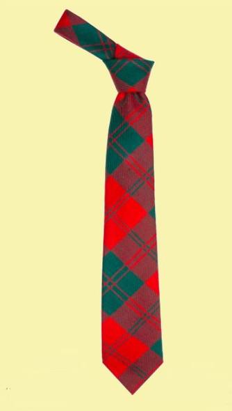 Erskine Modern Clan Tartan Lightweight Wool Straight Mens Neck Tie