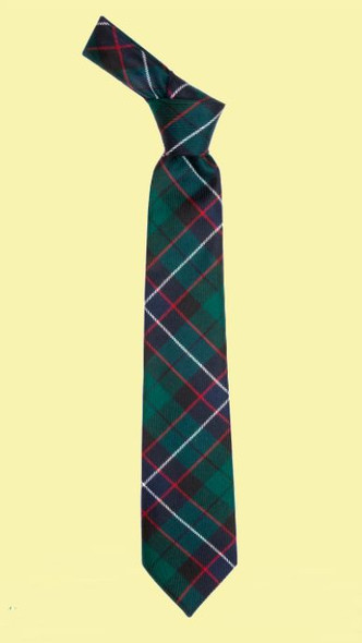 Galbraith Modern Clan Tartan Lightweight Wool Straight Mens Neck Tie