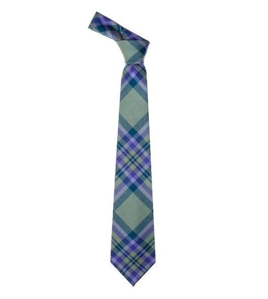 Heather Isle Tartan Lightweight Wool Straight Mens Neck Tie