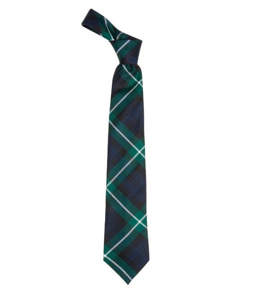 Lamont Modern Clan Tartan Lightweight Wool Straight Mens Neck Tie