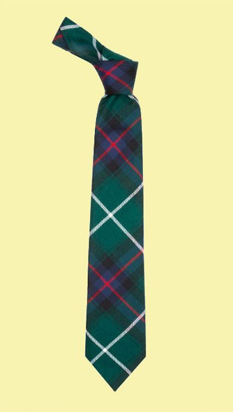 MacDonald Of Isles Hunting Modern Clan Tartan Lightweight Straight Mens Neck Tie