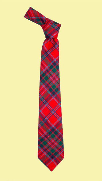 MacGillivray Modern Clan Tartan Lightweight Wool Straight Mens Neck Tie