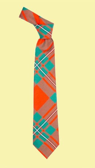 MacGregor Ancient Clan Tartan Lightweight Wool Straight Mens Neck Tie