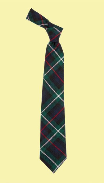 MacKenzie Modern Clan Tartan Lightweight Wool Straight Mens Neck Tie
