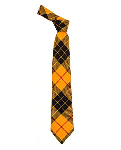 MacLeod Lewis Dress Modern Clan Tartan Lightweight Wool Straight Mens Neck Tie