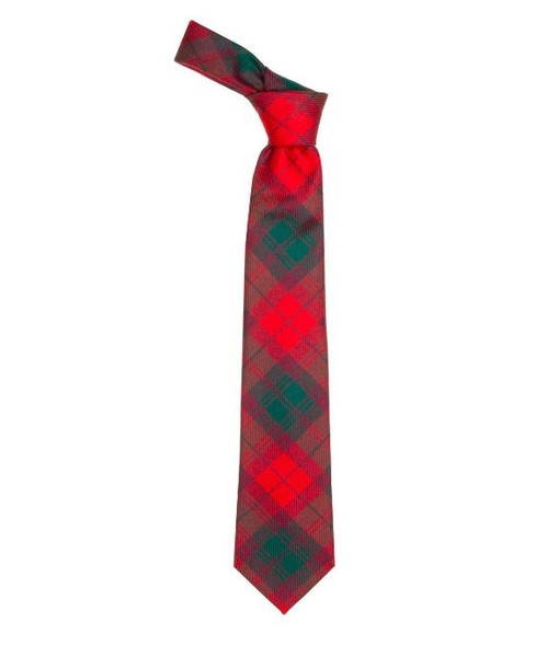 MacNab Modern Clan Tartan Lightweight Wool Straight Mens Neck Tie