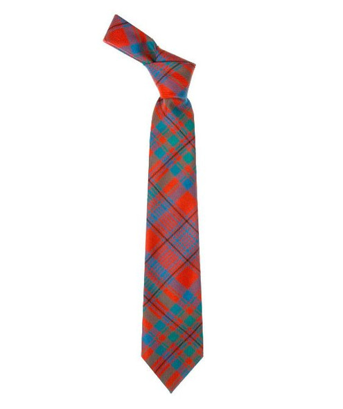 Murray Tullibardine Ancient Clan Tartan Lightweight Wool Straight Mens Neck Tie