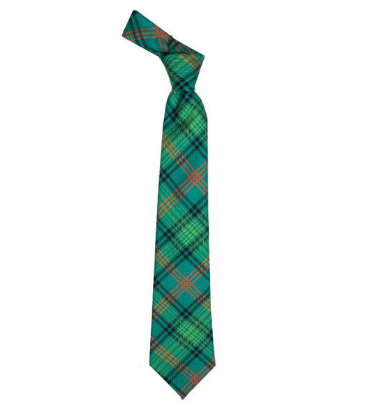 Ross Hunting Ancient Clan Tartan Lightweight Wool Straight Mens Neck Tie