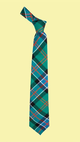 Sinclair Hunting Ancient Clan Tartan Lightweight Wool Straight Mens Neck Tie