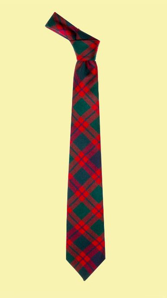 Skene Modern Clan Tartan Lightweight Wool Straight Mens Neck Tie