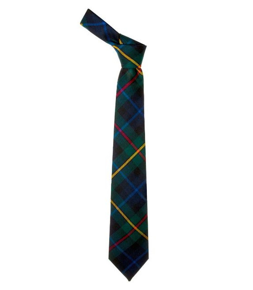 Smith Modern Clan Tartan Lightweight Wool Straight Mens Neck Tie