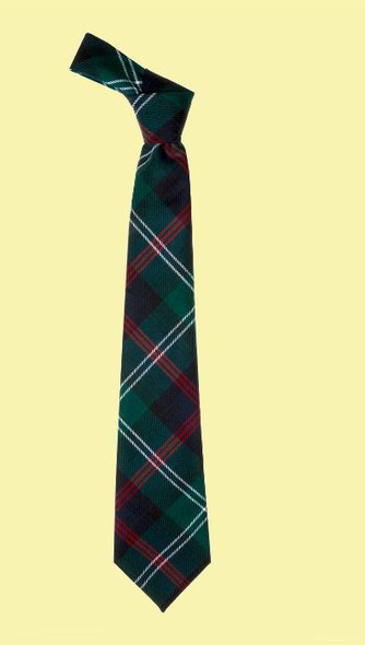Sutherland Old Modern Clan Tartan Lightweight Wool Straight Mens Neck Tie