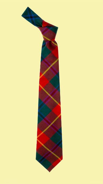 Turnbull Dress Modern Clan Tartan Lightweight Wool Straight Mens Neck Tie