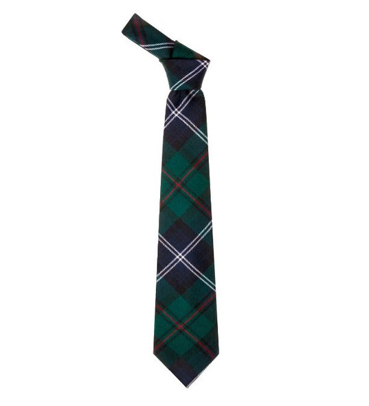 Urquhart Modern Clan Tartan Lightweight Wool Straight Mens Neck Tie