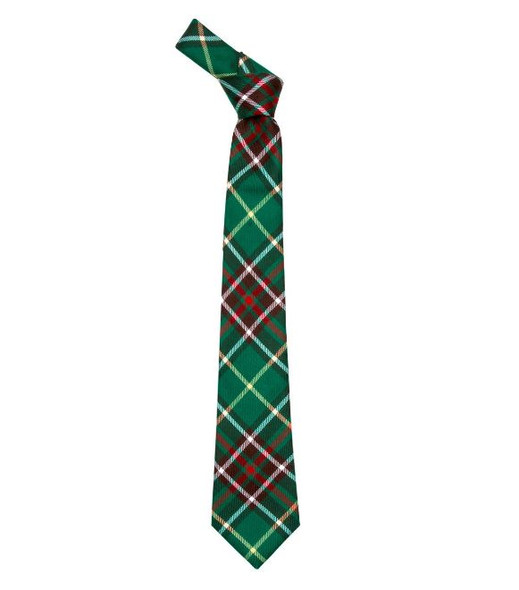 Newfoundland Canadian Tartan Lightweight Wool Straight Mens Neck Tie