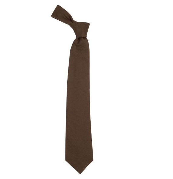 Green Weathered Plain Coloured Lightweight Wool Straight Mens Neck Tie