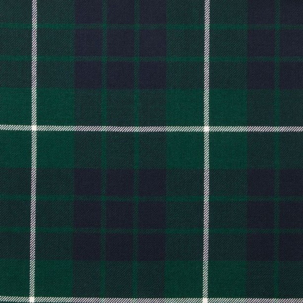 Hamilton Green Modern Lightweight Reiver 10oz Tartan Wool Fabric