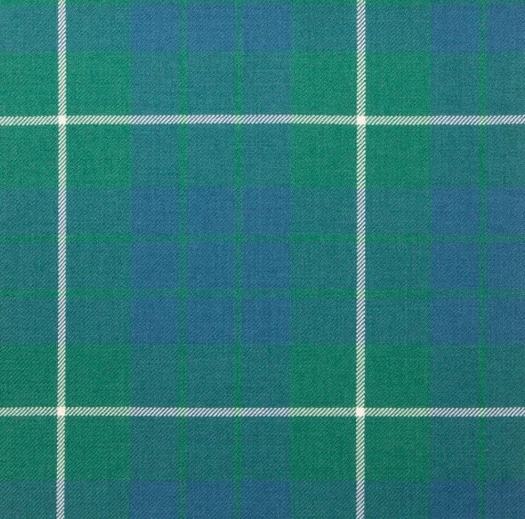 Hamilton Green Ancient Lightweight Reiver 10oz Tartan Wool Fabric