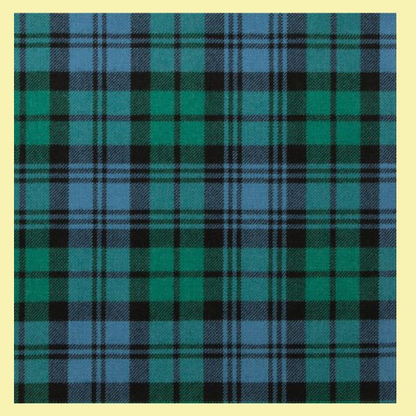 Black Watch Ancient Lightweight Reiver 10oz Tartan Wool Fabric