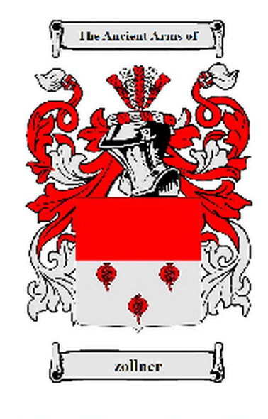 Zollner German Coat of Arms Print Zollner German Family Crest Print Zollner German Coat of Arms Print Zollner German Family Crest Print