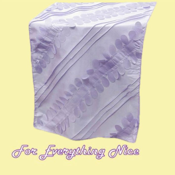 Lavender Forest Taffeta Wedding Table Runners Decorations x 5 For Hire