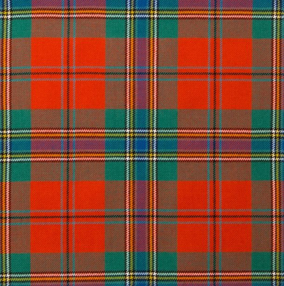 MacLean Of Duart Ancient Tartan 10oz Reiver Wool Fabric Lightweight Casual Mens Kilt