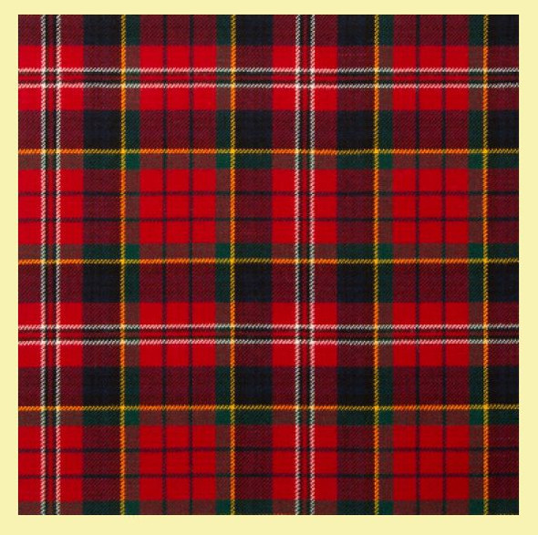 MacPherson Red Modern Tartan 13oz Braeriach Wool Mediumweight Formal Mens Kilt