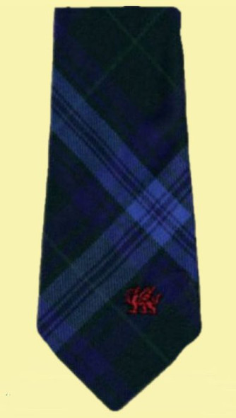 Jones John Welsh Tartan Worsted Wool Straight Mens Neck Tie