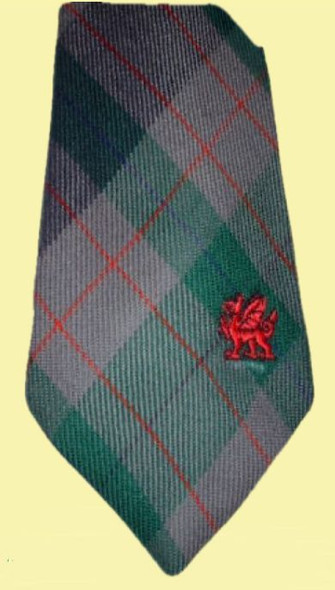 Lloyd Welsh Tartan Worsted Wool Straight Mens Neck Tie