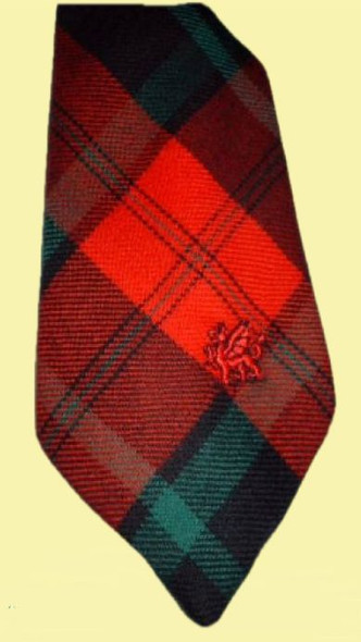 Rosser Welsh Tartan Worsted Wool Straight Mens Neck Tie