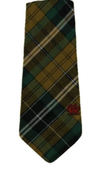 Vaughan Welsh Tartan Worsted Wool Straight Mens Neck Tie