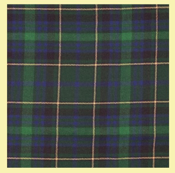 Protheroe Welsh Tartan Worsted Wool Unisex Fringed Scarf