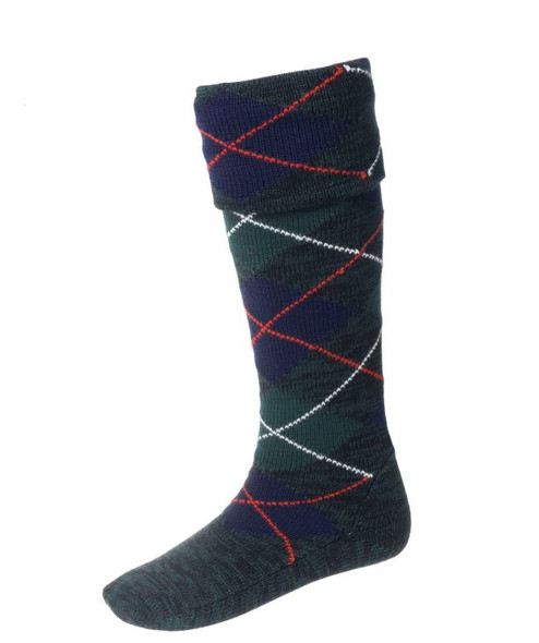 Clansman National Scott Wool Full Length Mens Kilt Hose Highland Socks