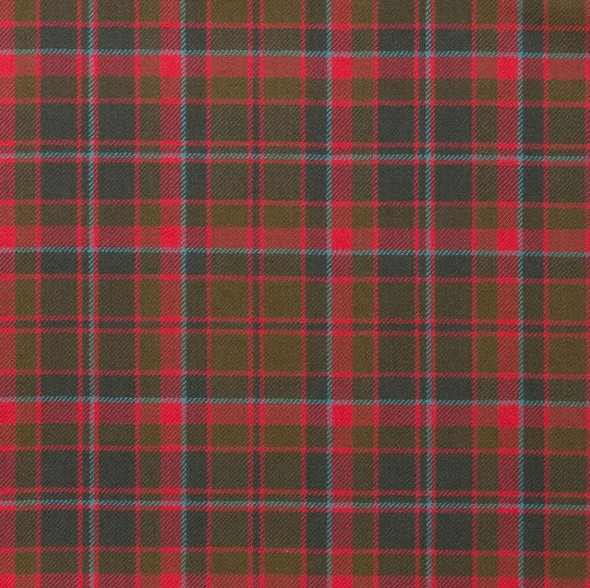 Cumming Hunting Weathered Lightweight Tartan Wool Fabric Mens Cummerbund