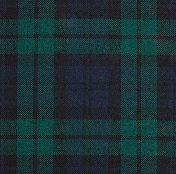 Blackwatch Modern Balmoral Double Width 11oz Polyviscose Tartan Fabric