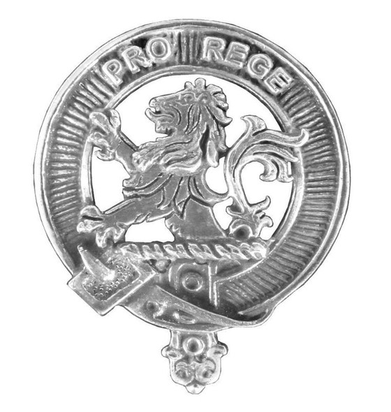 MacFie Clan Cap Crest Stylish Pewter Clan MacFie Badge