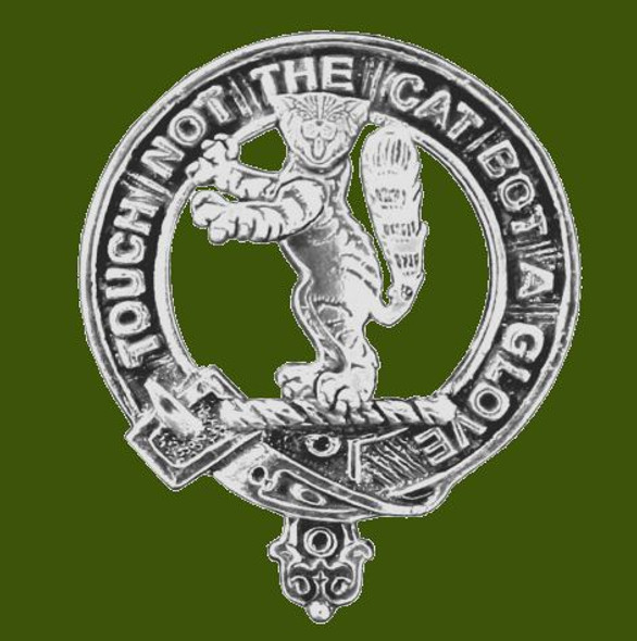 MacIntosh Clan Cap Crest Stylish Pewter Clan MacIntosh Badge
